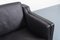 Black Leather 2-Seater Sofa from Mogens Hansen, Denmark 5