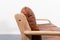 Vintage 3-Sitzer Sofa mit Gestell aus Kiefernholz im skandinavischen Design 8