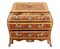 18th Century Rococo Yew and Elm Bureau Secretaire, Image 2