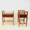 Mid-Century Norwegian Teak and Beech Nightstands, 1950s, Set of 2, Image 3