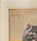 Painting of Cat by Burkhard Katzen-Flury 2