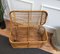 Italian French Riviera Basket Container in Bamboo Rattan, 1960s 7