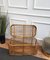 Italian French Riviera Basket Container in Bamboo Rattan, 1960s 4