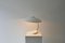 German Table Lamp in White Lacquered Metal and Brass, 1960s, Image 3