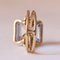 Vintage Ring in 18K Gold with Blue Spinel, 1950s 13