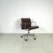 Soft Pad Group Chair in Brown Leather by Charles and Ray Eames for Herman Miller, 1960s 1