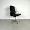 ICF Soft Pad Group Chair in Black Leather by Charles and Ray Eames for Herman Miller, 1960s, Image 2