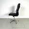 ICF Soft Pad Group Chair in Black Leather by Charles and Ray Eames for Herman Miller, 1960s 4