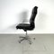 ICF Soft Pad Group Chair in Black Leather by Charles and Ray Eames for Herman Miller, 1960s, Image 4