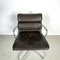 Soft Pad Group Chair in Brown Leather by Charles and Ray Eames for Herman Miller, 1960s 3