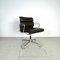 Sedia imbottita in pelle marrone di Charles & Ray Eames per Herman Miller, anni '60, Immagine 2