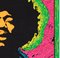 Affiche Jimi Hendrix Music Blacklight Vintage par Joe Roberts Jr, 1968 7