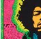 Poster Jimi Hendrix Music Blacklight vintage di Joe Roberts Jr, 1968, Immagine 6