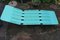 Vintage Deck Chair in Turquoise Green, 1960s, Image 4