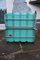 Vintage Deck Chair in Turquoise Green, 1960s 9