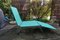 Vintage Deck Chair in Turquoise Green, 1960s, Image 6