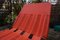 Vintage Deck Chair in Bright Orange, 1960s, Image 6