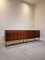 Palisander Sideboard mit Travertin Tischplatte, 1960er 10