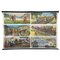 Cottagecore Mural Rollable Wall Chart, 1970 1