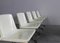 Alessia Chairs in Metal and White by Giotto Stoppino for Driade, 1970s, Set of 6 5