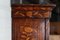 19th Century Dutch Mahogany Marquetry Inlaid Display Cabinet, 1870s, Image 11