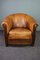 Fauteuil Club en Cuir de Mouton 2