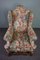 Antique Upholstered Ear Chair, Image 6