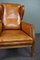 Ear Club Chair in Cowhide Leather, Image 9