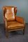 Ear Club Chair in Cowhide Leather 2