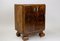 Vintage Art Deco Bar Commode in Burr Walnut, 1925 11