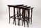 Art Nouveau Nesting Tables in Bentwood from Thonet, 1905, Set of 4 2