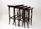 Art Nouveau Nesting Tables in Bentwood from Thonet, 1905, Set of 4, Image 2