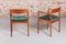 Danish Teak Carver Dining Chairs by Johannes Nørgaard for Nørgaards Møbelfabrik, 1960s, Set of 2, Image 9