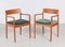 Dänische Carver Esszimmerstühle aus Teak von Johannes Nørgaard für Nørgaards Møbelfabrik, 1960er, 2er Set 1