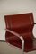 Fauteuils Cantilever MG15 en Cuir par Matteo Grassi, Italie, 1970s, Set de 5 7