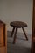 Swedish Tripod Stool in Pine, 1960s, Image 3