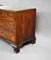 George III Cabinet in Mahogany and Inlaid Linen Press, 1780 15