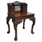 Antiker chinesischer Schreibtisch aus Padouk-Holz, 1880 1