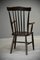 Country Elm and Beech Stick Back Armchair 9
