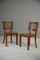 Colonial Style Teak & Cane Occasional Chairs, Set of 2 8