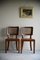 Colonial Style Teak & Cane Occasional Chairs, Set of 2 2