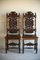 Victorian Carved Oak Dining Chairs, Set of 2 11