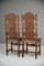 Viktorianische Esszimmerstühle aus geschnitzter Eiche, 2er Set 4