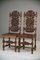 Victorian Carved Oak Dining Chairs, Set of 2 6