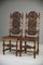 Victorian Carved Oak Dining Chairs, Set of 2, Image 6