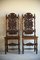 Victorian Carved Oak Dining Chairs, Set of 2 1