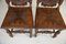 Victorian Carved Oak Dining Chairs, Set of 2 10