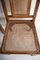 Vintage Teak & Cane Chair & Stool, Set of 2, Image 5