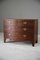 Antique Bow Front Chest of Drawers, Image 1