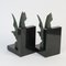 Art Deco Bird Bookends from Max Le Verrier, Set of 2 6